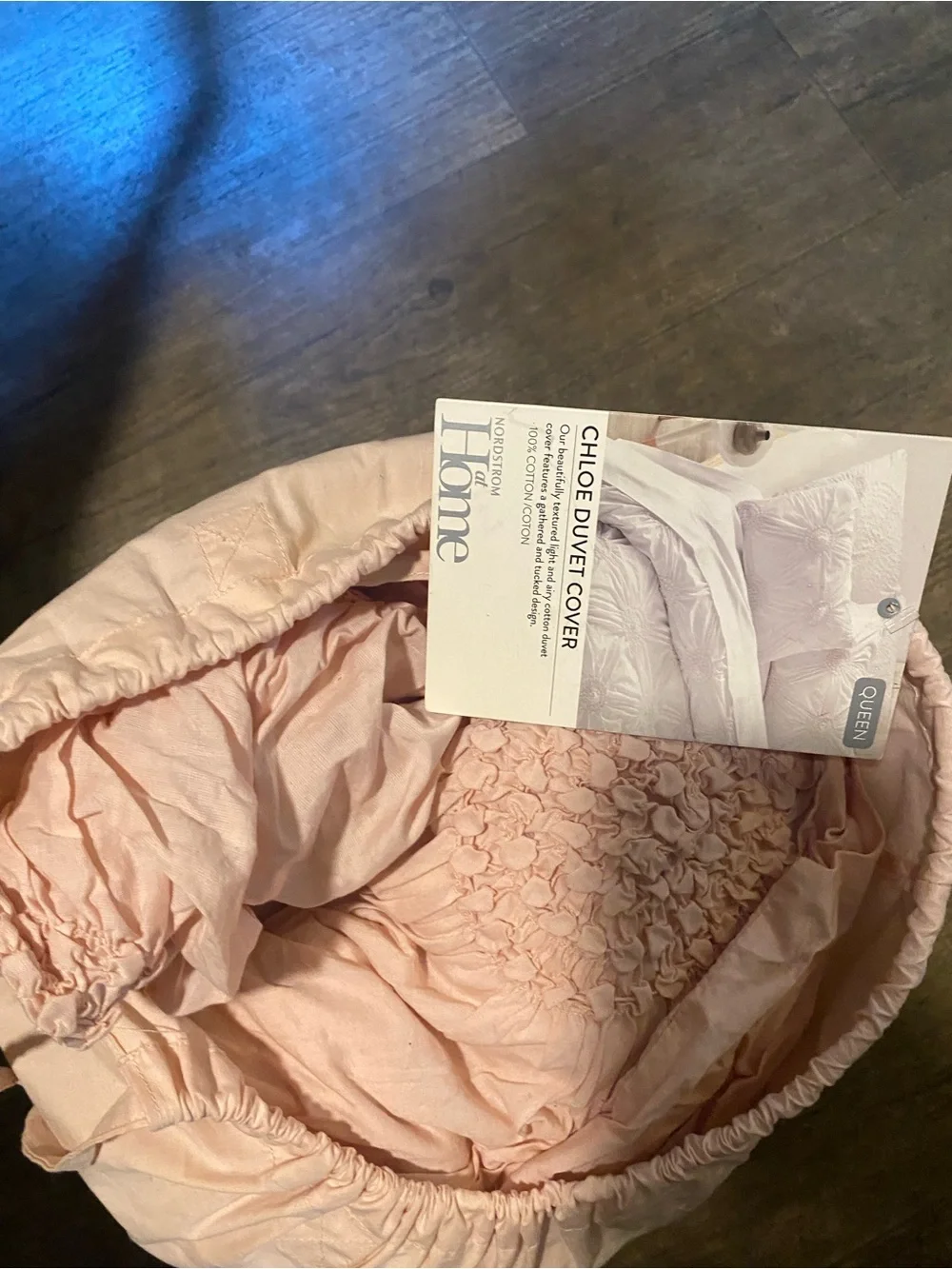 Nordstrom Home Chloe Duvet Cover And Set - Blush Pink